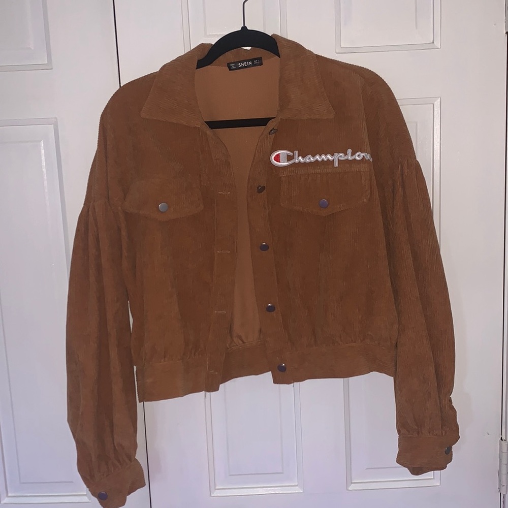 Corduroy champion jacket